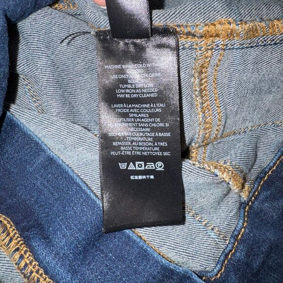 Free People We The Free Jayde Flare Jeans Super High Rise Stretch Denim Size 32 - Picture 9 of 10